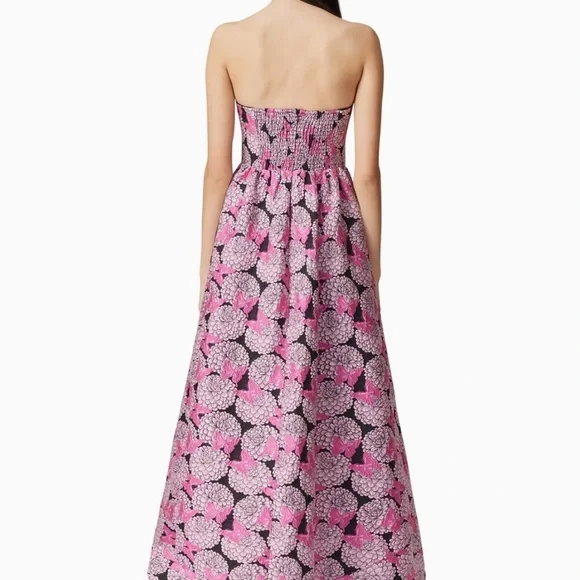 Elliatt Aimee Strapless Gown in Pink - Picture 5 of 6